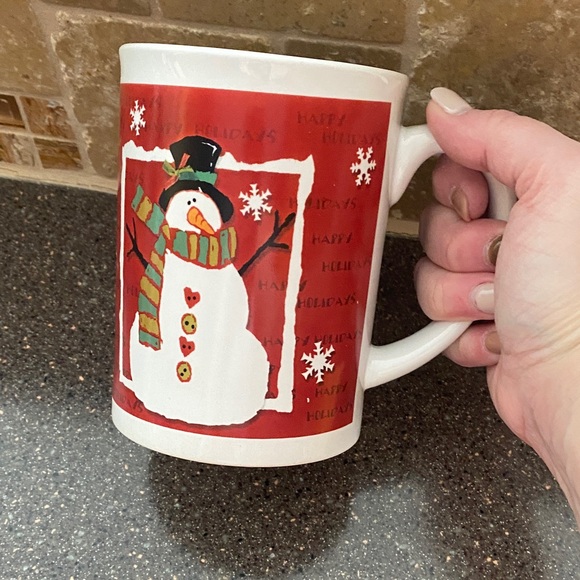 Michaels Other - Large Festive Snowman Holiday Mug